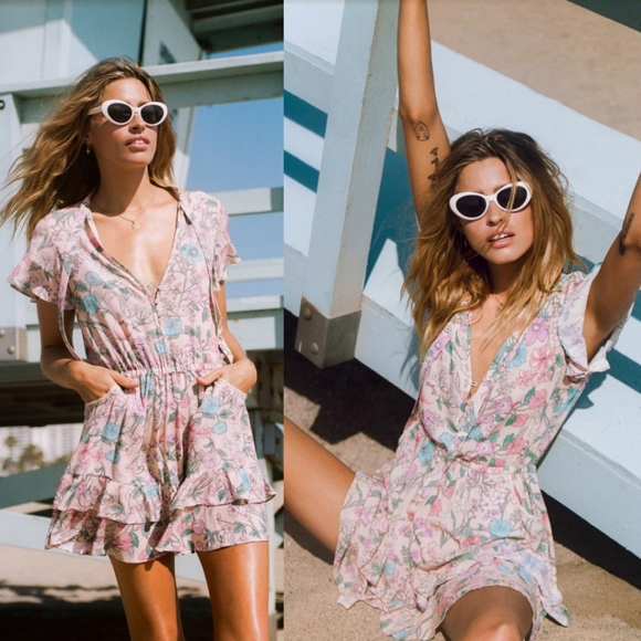 Spell Dresses & Skirts - New spell designs sayulita mini dress musk XS pink